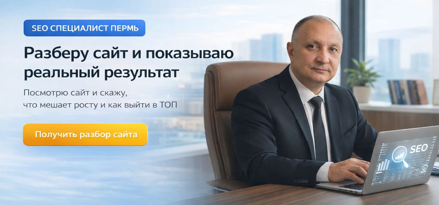 SEO специалист Пермь